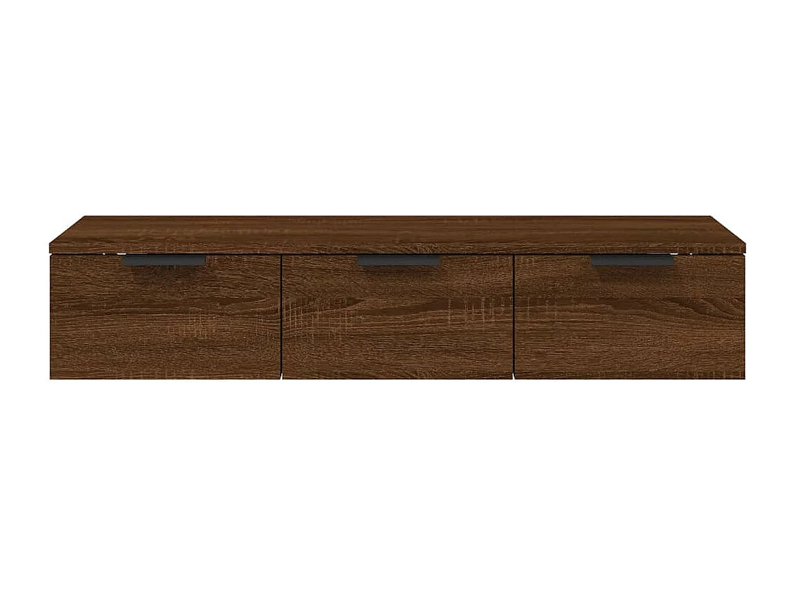 Armoire murale Chêne marron 102x30x20 cm Bois d'ingénierie