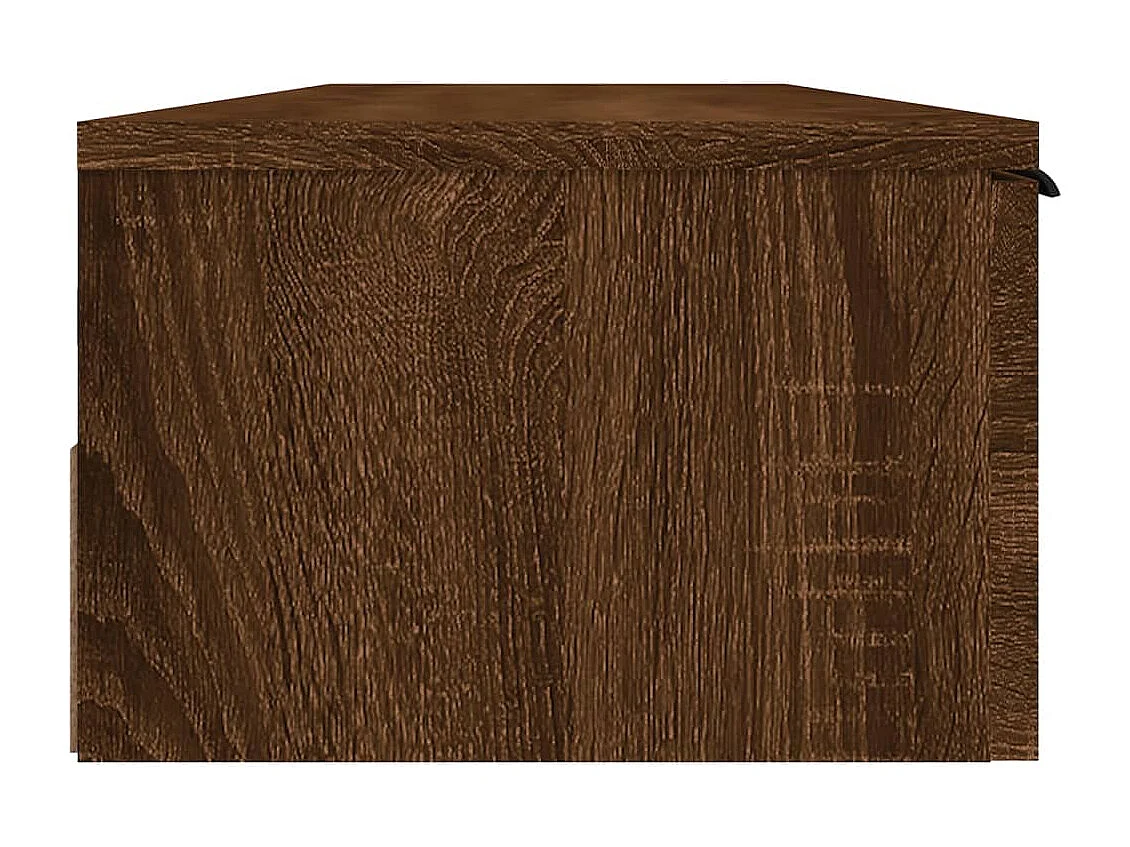 Armoire murale Chêne marron 102x30x20 cm Bois d'ingénierie
