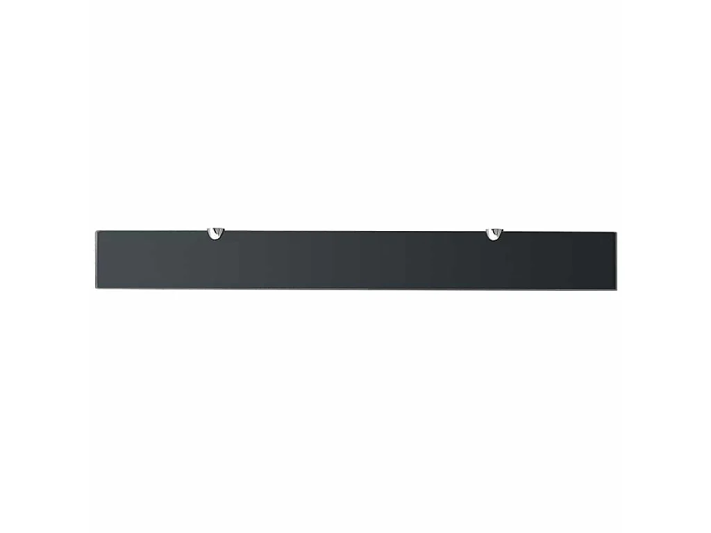 Zwevend schap 90x10 cm 8 mm glas