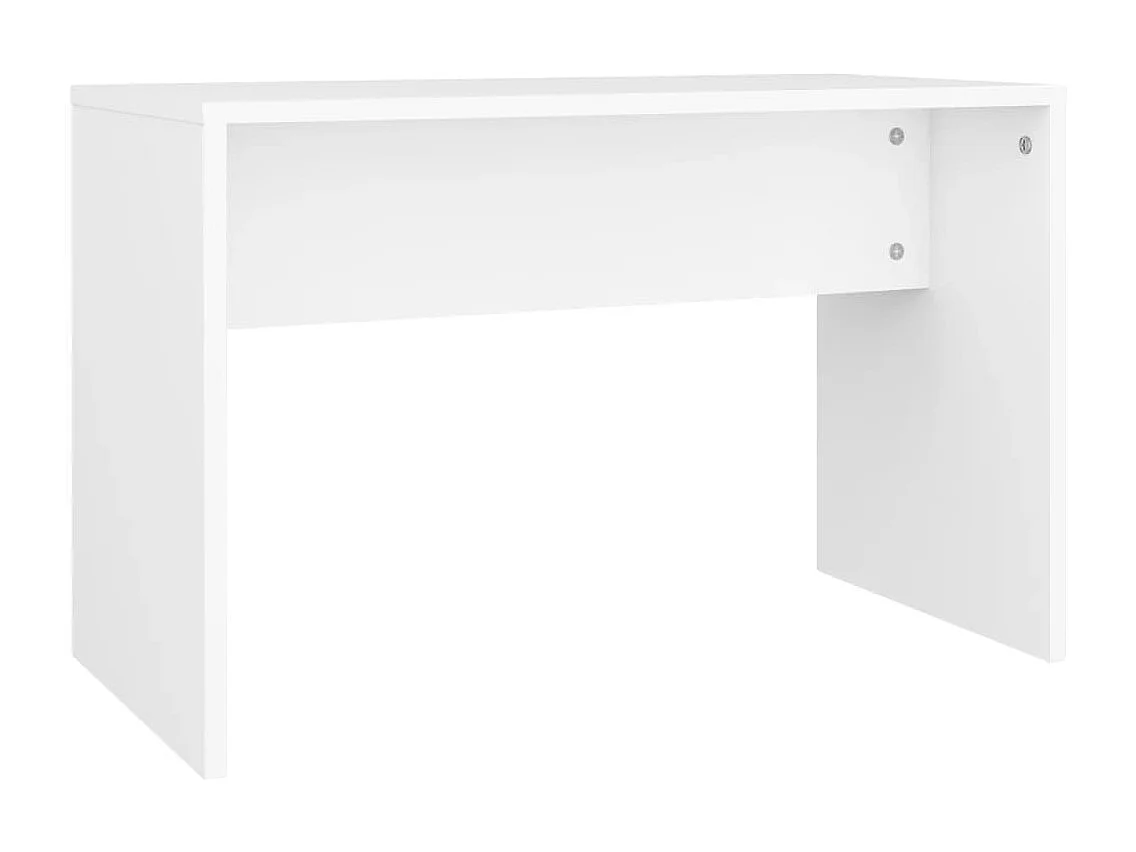 Ensemble de coiffeuse avec LED Blanc Bois d'ingénierie