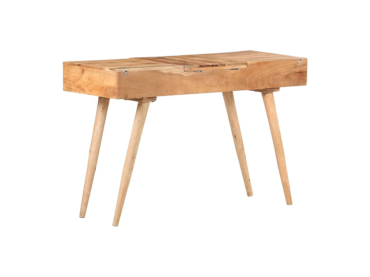 Coiffeuse avec miroir 112x45x76 cm Bois d'acacia massif