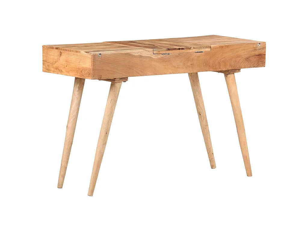 Coiffeuse avec miroir 112x45x76 cm Bois d'acacia massif
