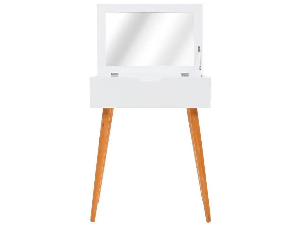 Coiffeuse avec miroir MDF 60 x 40 x 75 cm