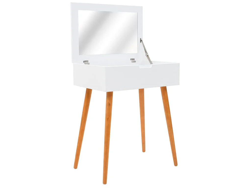 Toletta con Specchio in MDF 60x40x75 cm