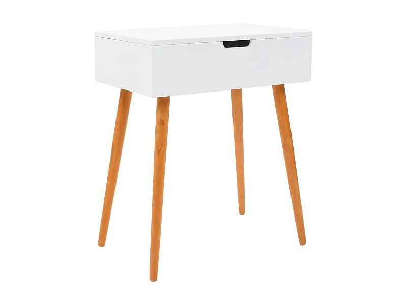 Coiffeuse avec miroir MDF 60 x 40 x 75 cm