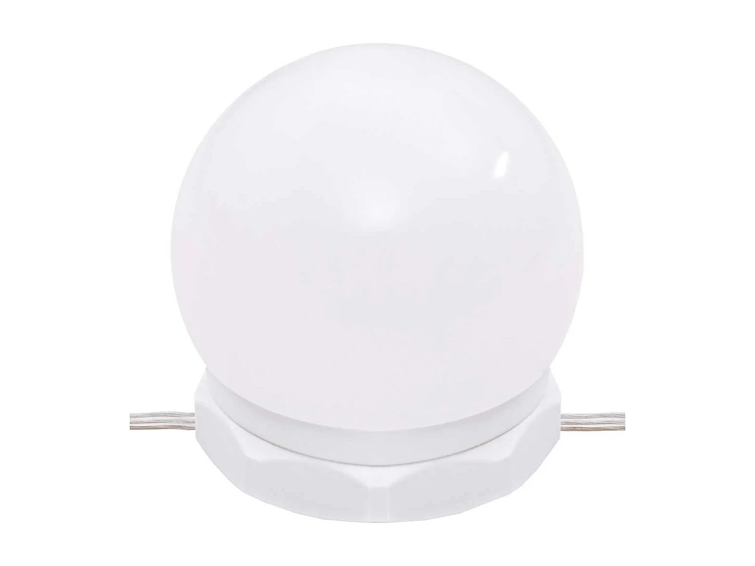 Schminktisch mit LED Braun Eichen-Optik 86,5x35x136 cm