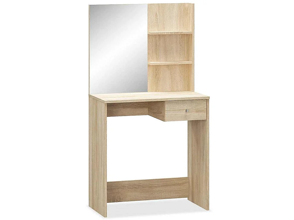 Kaptafel 75x40x141 cm bewerkt hout eikenkleurig