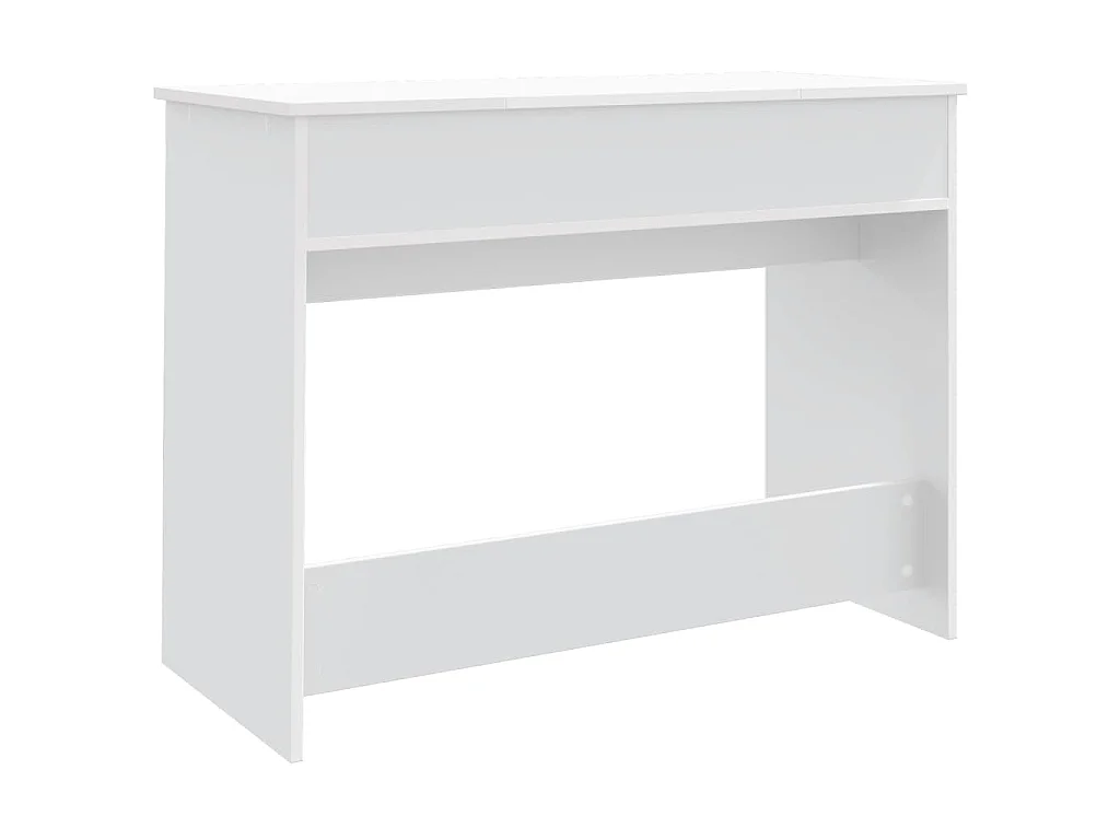 Toucador com espelho 100x45x76 cm branco