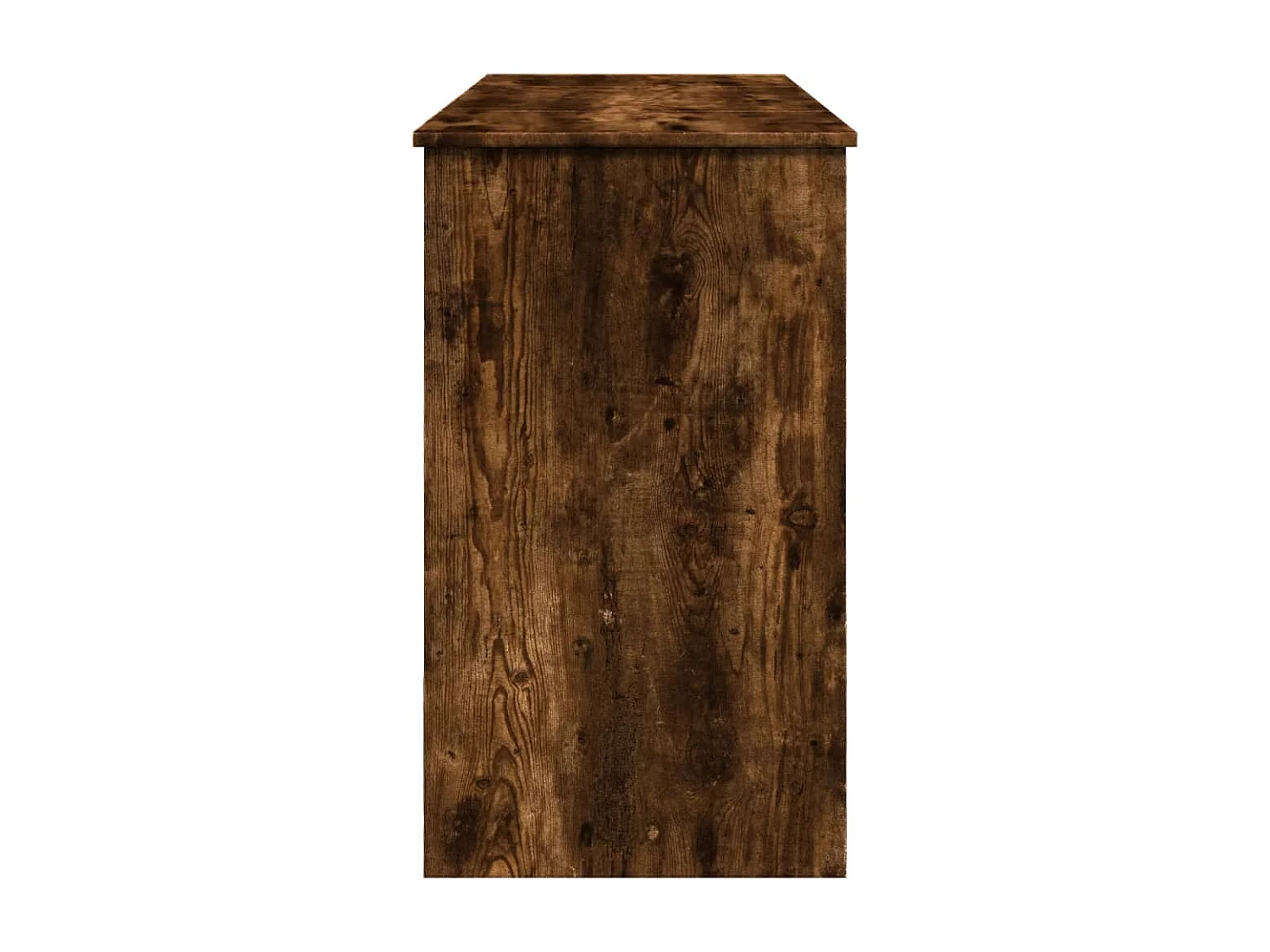 Schminktisch mit Spiegel Räuchereiche 100x45x76 cm