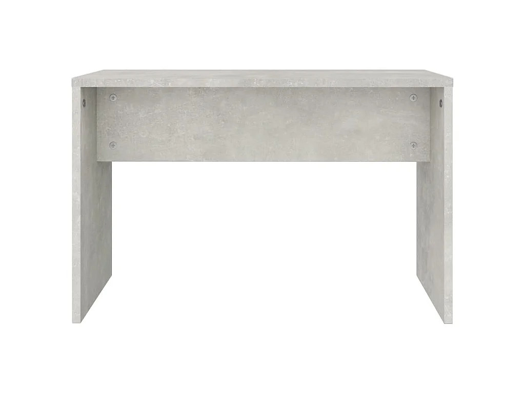 Ensemble de coiffeuse Gris béton 74,5x40x141 cm