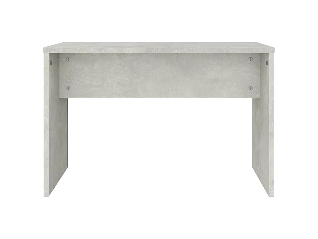 Ensemble de coiffeuse Gris béton 74,5x40x141 cm