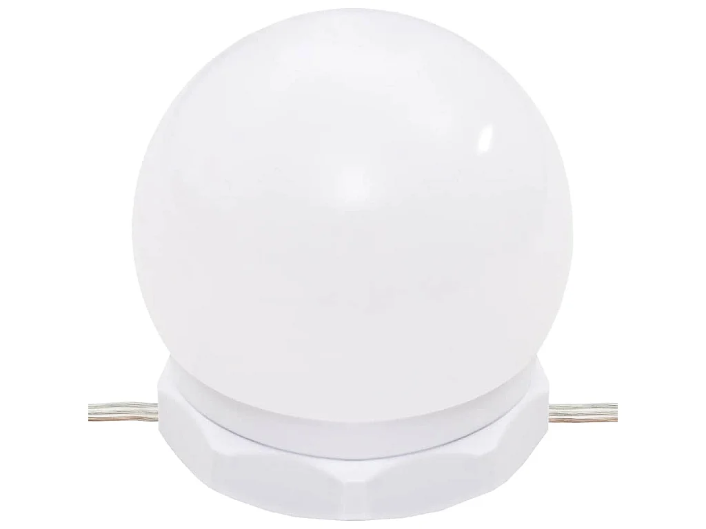 Toucador com LEDs 74,5x40x141 cm sonoma cinza