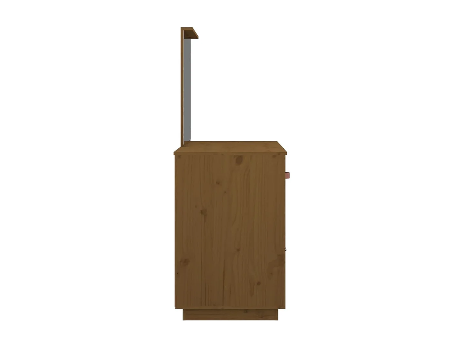 Coiffeuse Marron miel 95x50x134 cm Bois de pin massif
