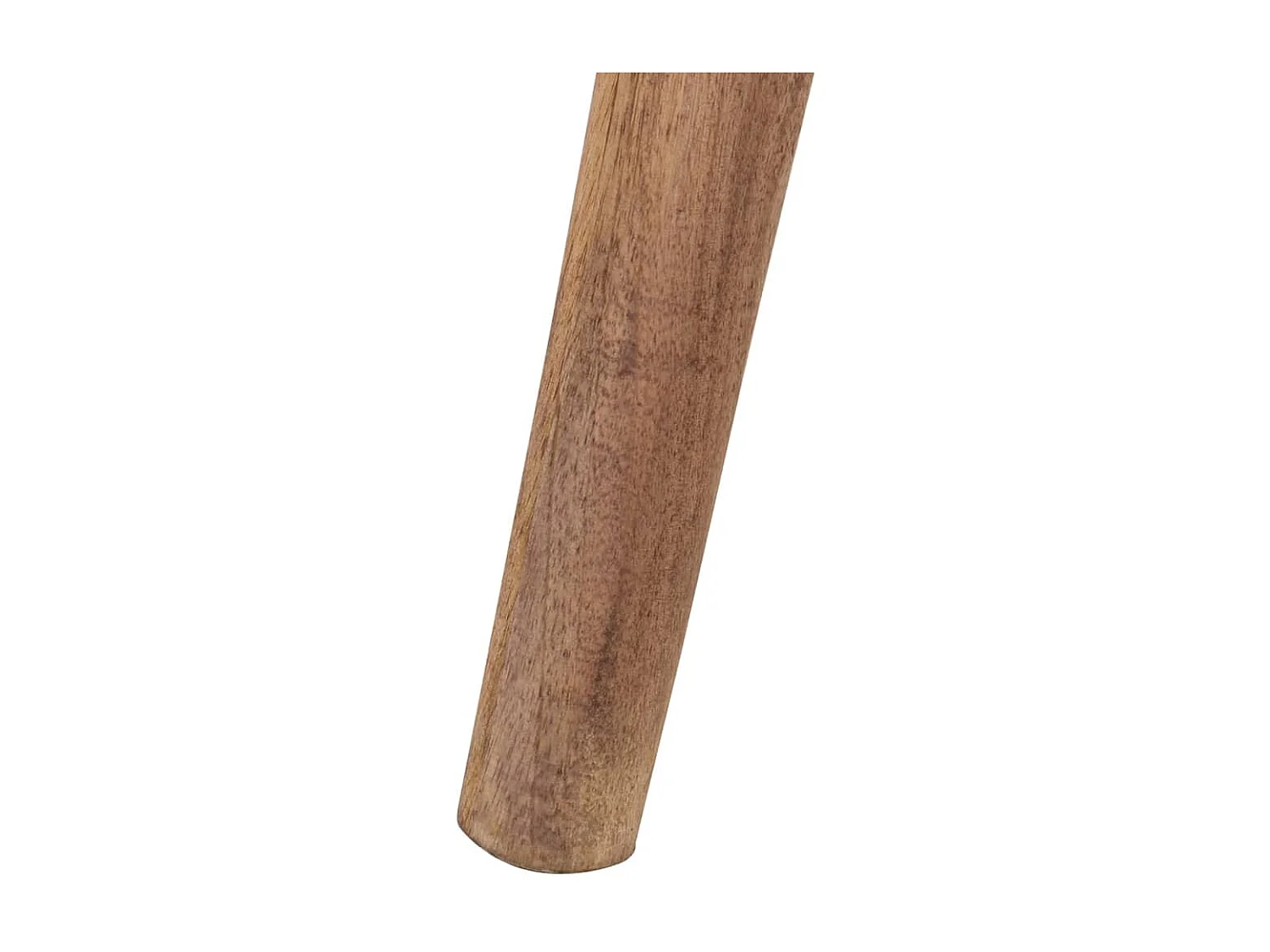 Mesa tocador con espejo madera maciza de mango 112x45x76 cm