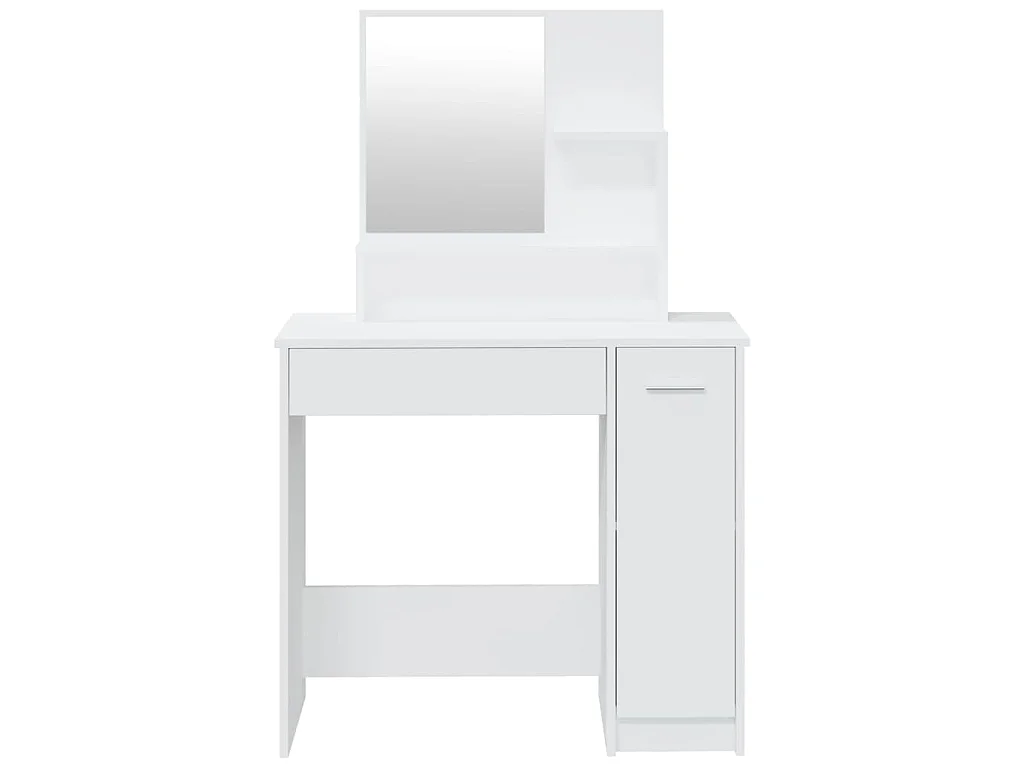 Ensemble de coiffeuse Blanc 86,5x35x136 cm
