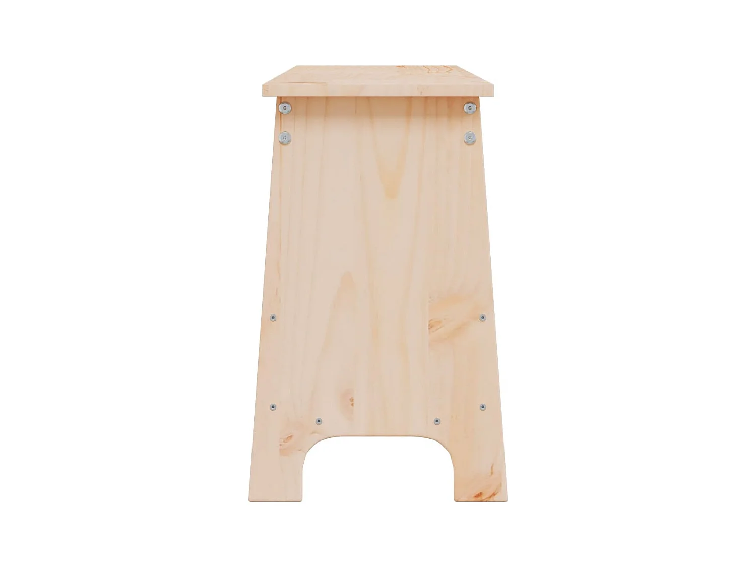 Banc d'entrée 160x28x45 cm Bois massif Pin