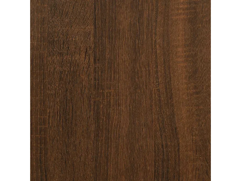 Panca Porta Scarpe Rovere Marrone 85,5x42x57,5 cm