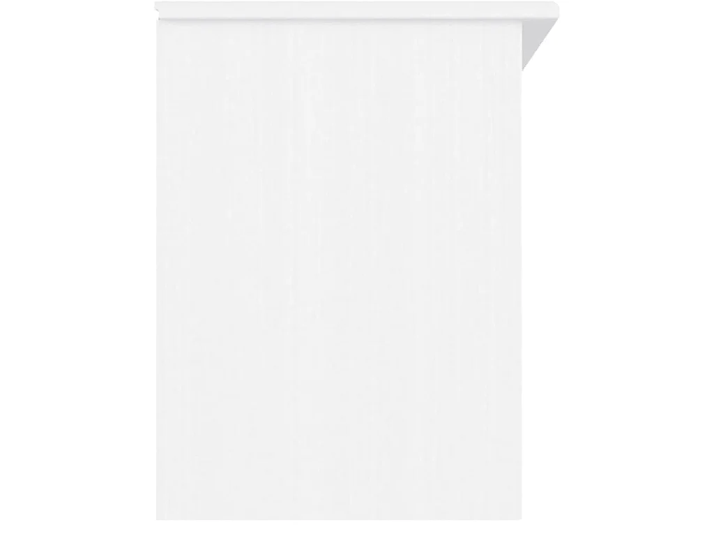 Panca Porta Scarpe ALTA Bianca 100x35x45 cm Legno Massello Pino