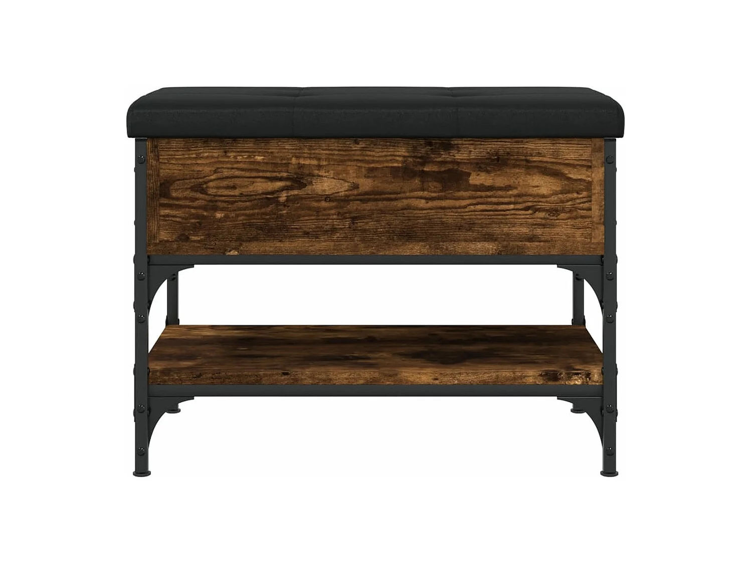 Schuhbank Räuchereiche 62x42x45 cm Holzwerkstoff