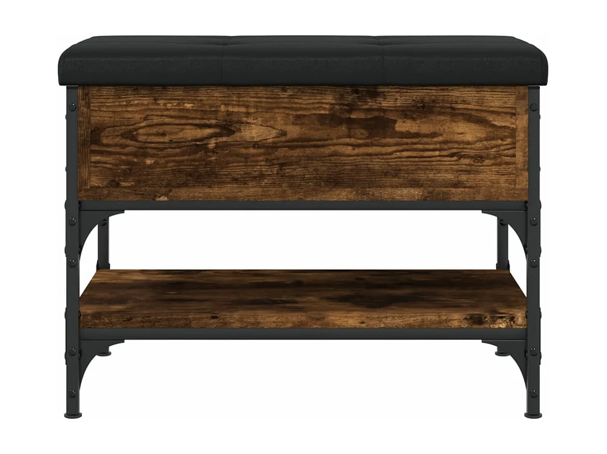 Schuhbank Räuchereiche 62x42x45 cm Holzwerkstoff