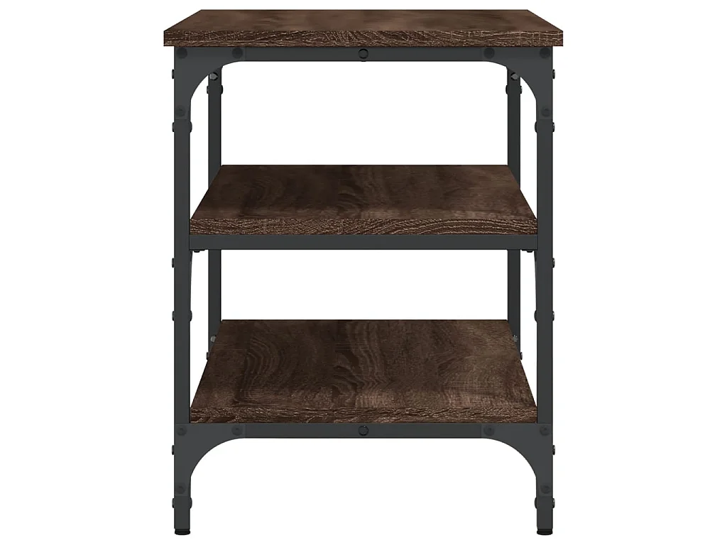 Schuhbank Braun Eichen-Optik 70x38,5x49 cm Holzwerkstoff