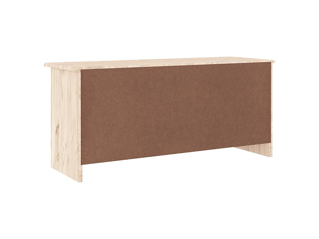Schuhbank ALTA 100x35x45 cm Massivholz Kiefer