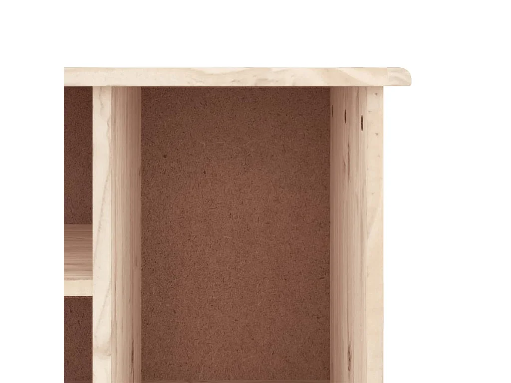 Schuhbank ALTA 100x35x45 cm Massivholz Kiefer