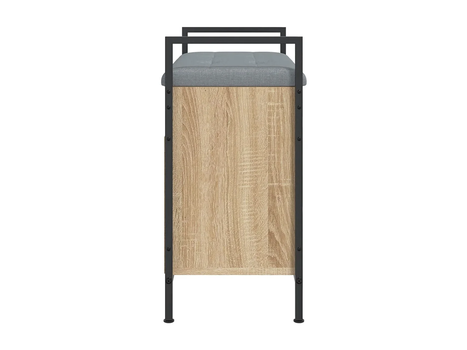 Schuhbank Sonoma-Eiche 65,5x32x57,5 cm Holzwerkstoff