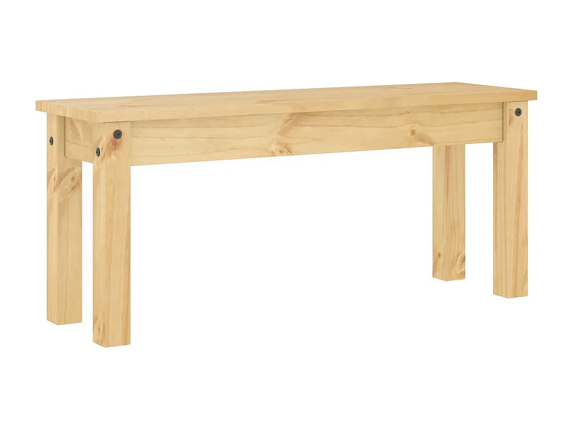 Banc à manger Panama 105x30x45 cm bois massif de pin
