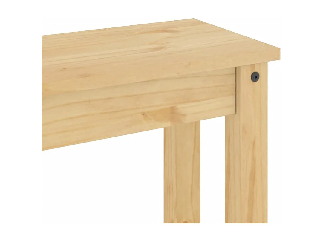 Banc à manger Panama 105x30x45 cm bois massif de pin