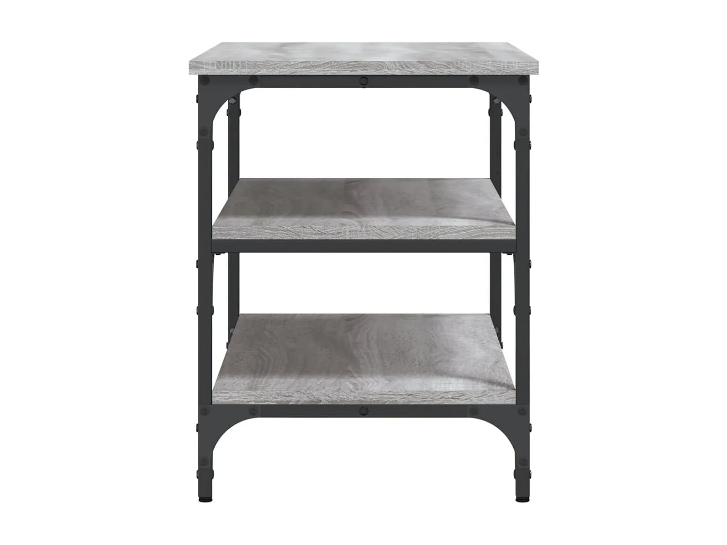 Banc à chaussures sonoma gris 70x38,5x49 cm bois d'ingénierie