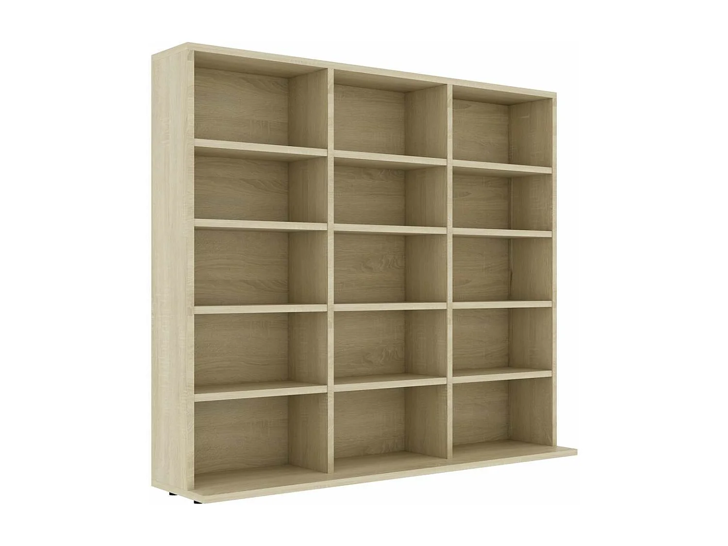 Armoire à CD Chêne sonoma 100x23x89,5 cm Bois d’ingénierie