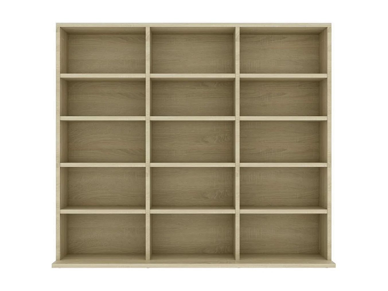 Armoire à CD Chêne sonoma 100x23x89,5 cm Bois d’ingénierie