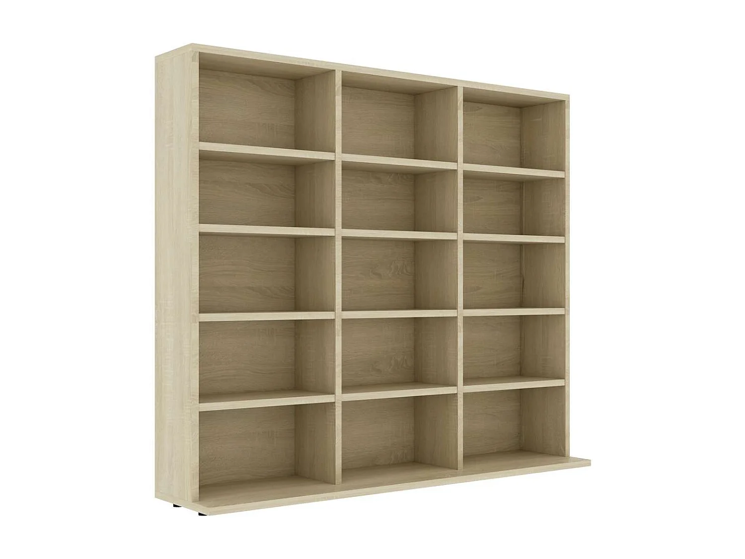Armoire à CD Chêne sonoma 100x23x89,5 cm Bois d’ingénierie
