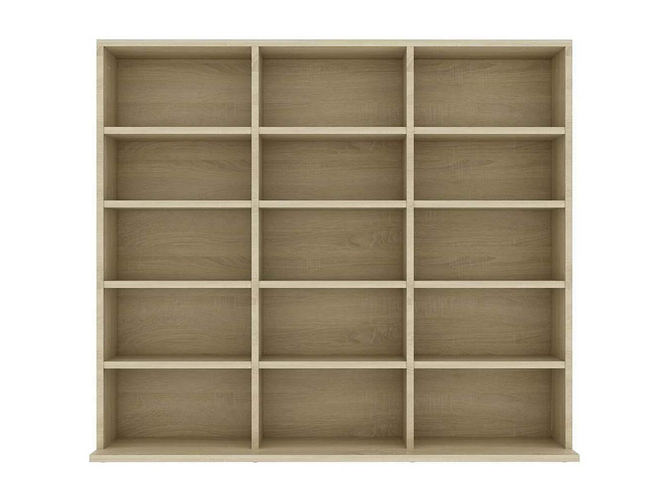 Armoire à CD Chêne sonoma 100x23x89,5 cm Bois d’ingénierie