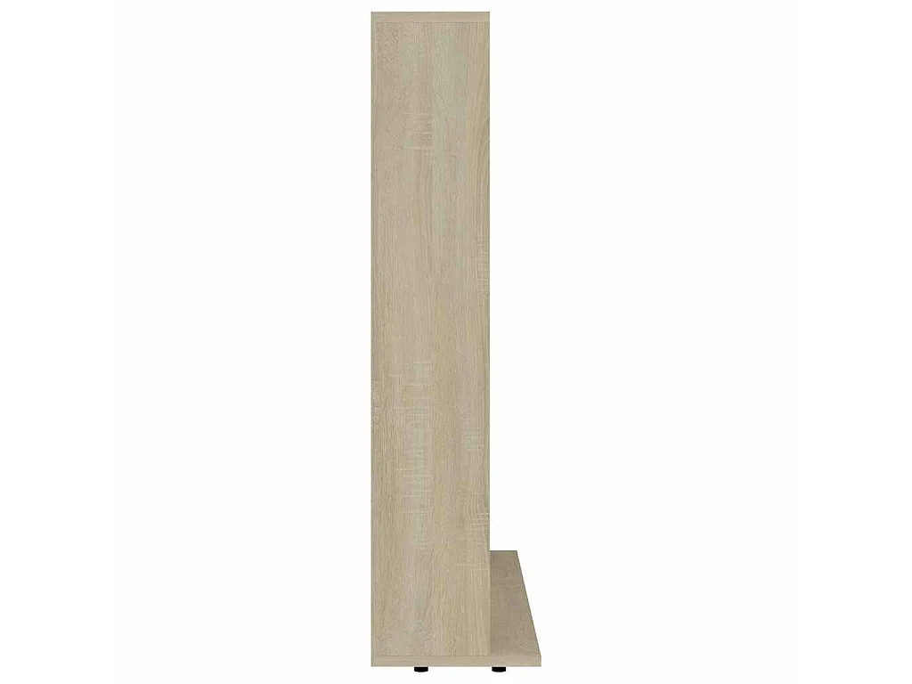 CD-Regal Sonoma-Eiche 100x23x89,5 cm Holzwerkstoff