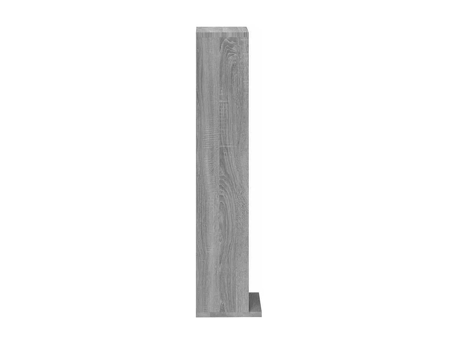 Cd-kast 21x20x88 cm bewerkt hout grijs sonoma eikenkleurig