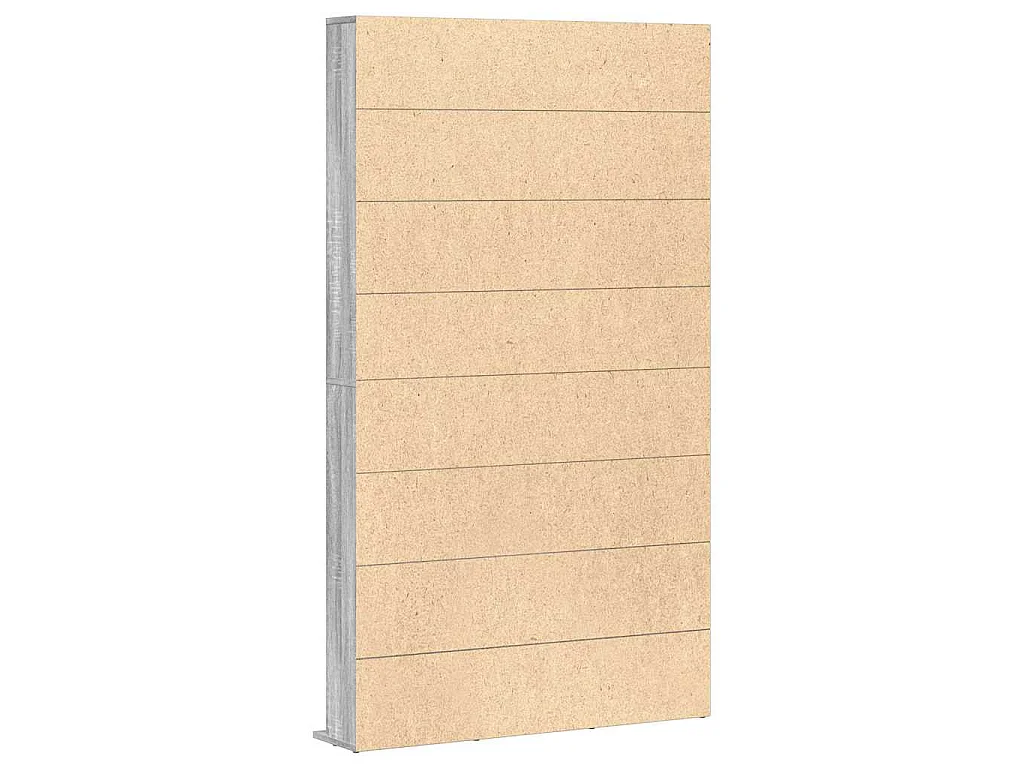 CD-Regal Grau Sonoma 102x23x177,5 cm Holzwerkstoff