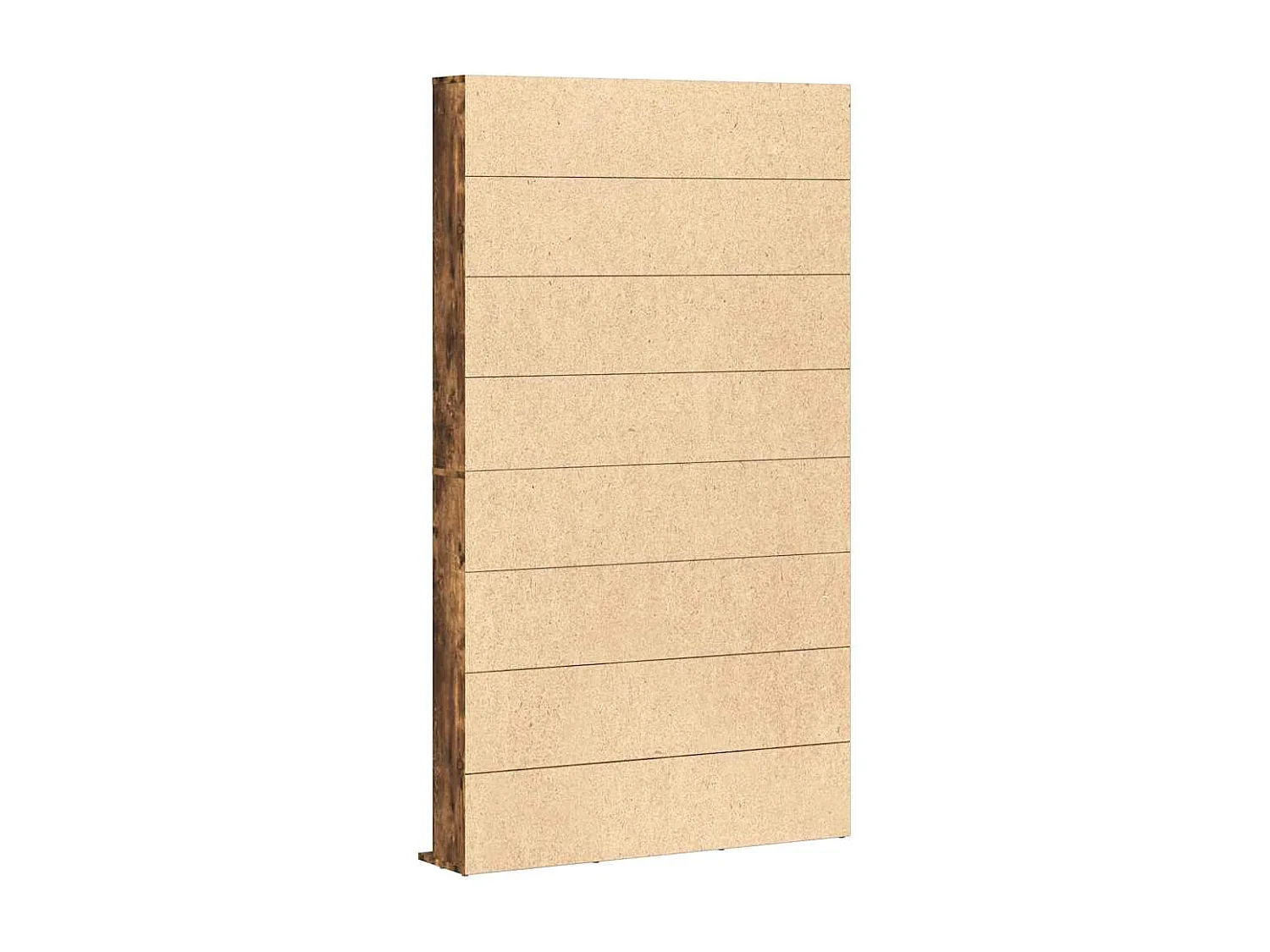 Cd-kast 102x23x177,5 cm bewerkt hout gerookt eikenkleurig