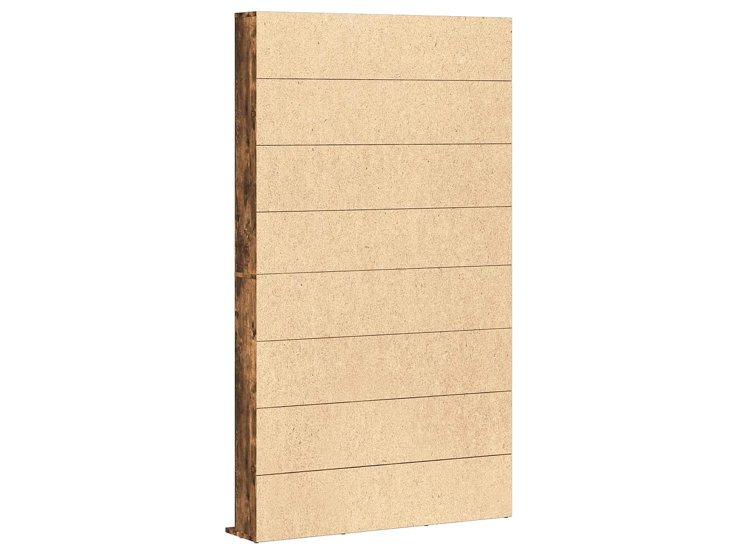 Armoire à CD Chêne fumé 102x23x177,5 cm Bois d'ingénierie