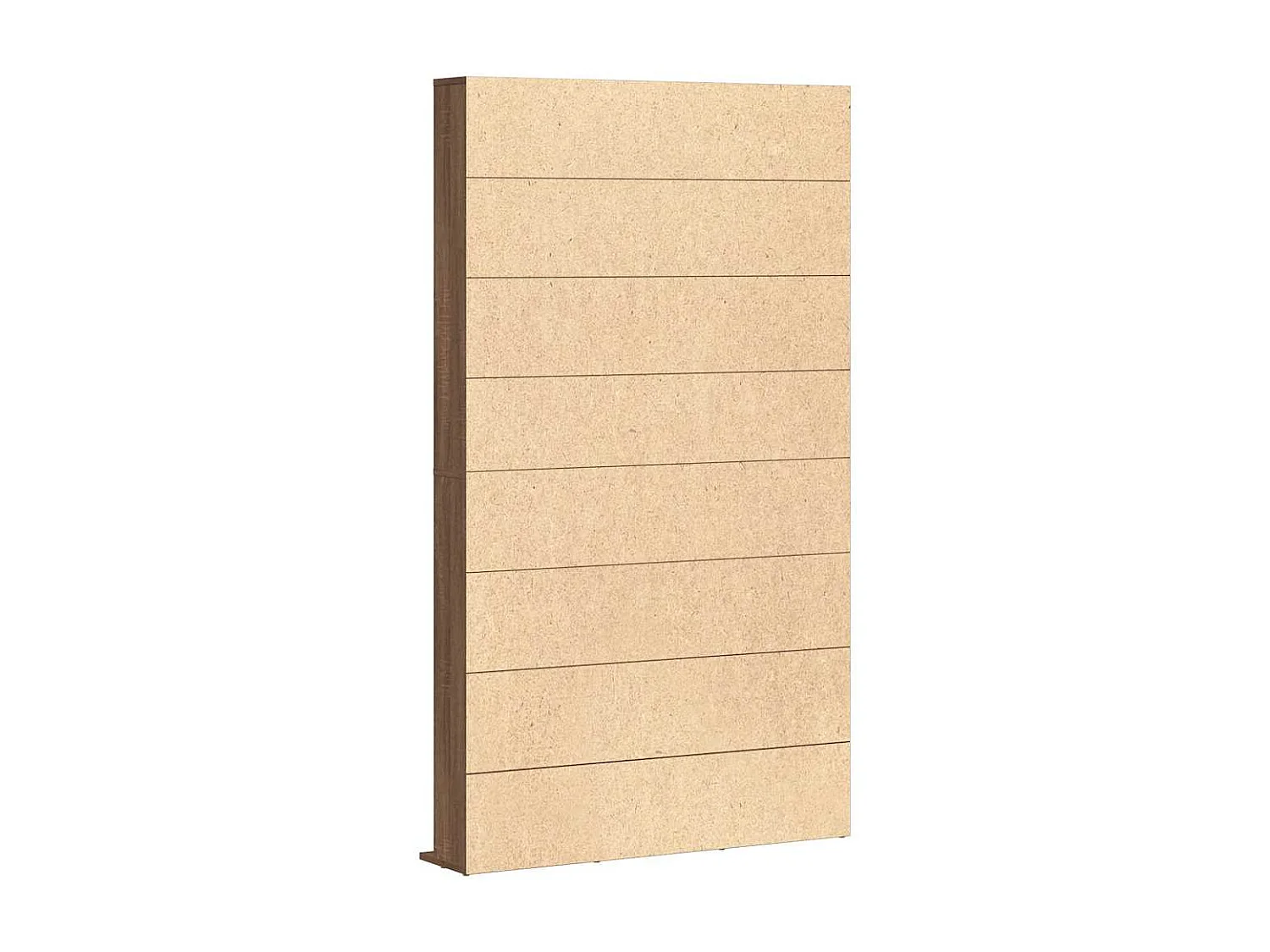 CD-Regal Braun Eichen-Optik 102x23x177,5 cm Holzwerkstoff
