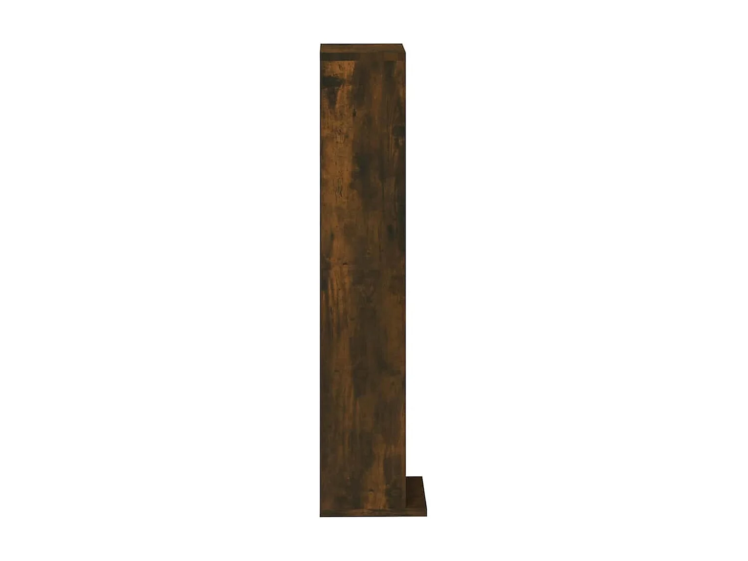 Armoire à CD Chêne fumé 21x20x88 cm Bois d'ingénierie