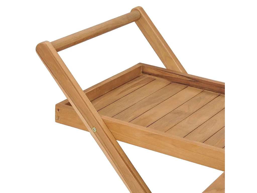 Teewagen Massivholz Teak