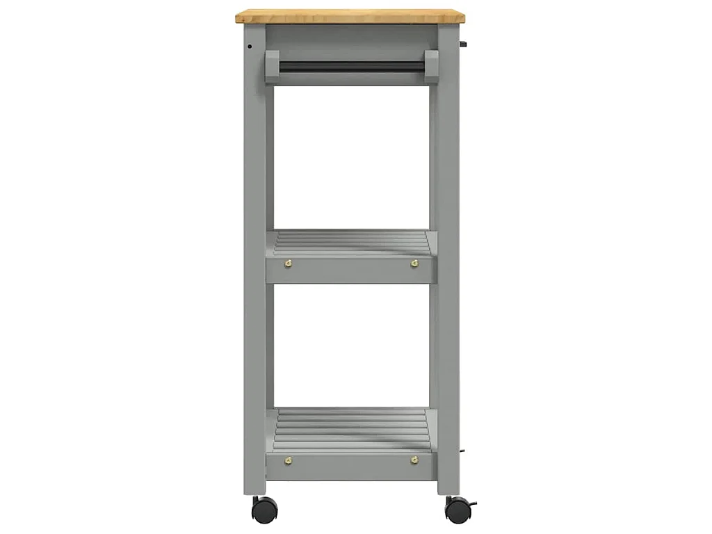 Carrinho de cozinha MONZA 60x40x88,5 cm madeira de pinho maciça