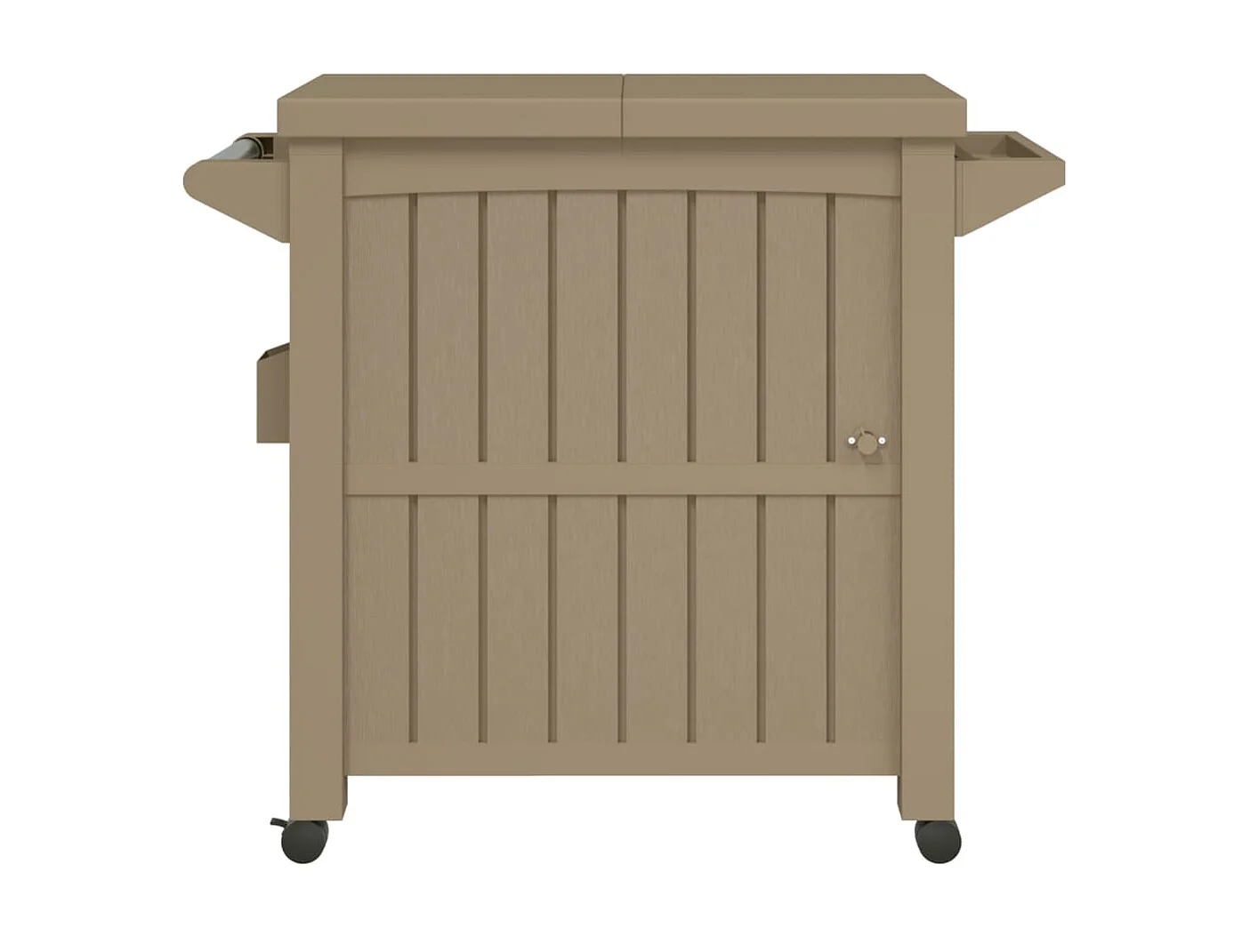 Serveerwagen 3-in-1 polypropeen lichtbruin