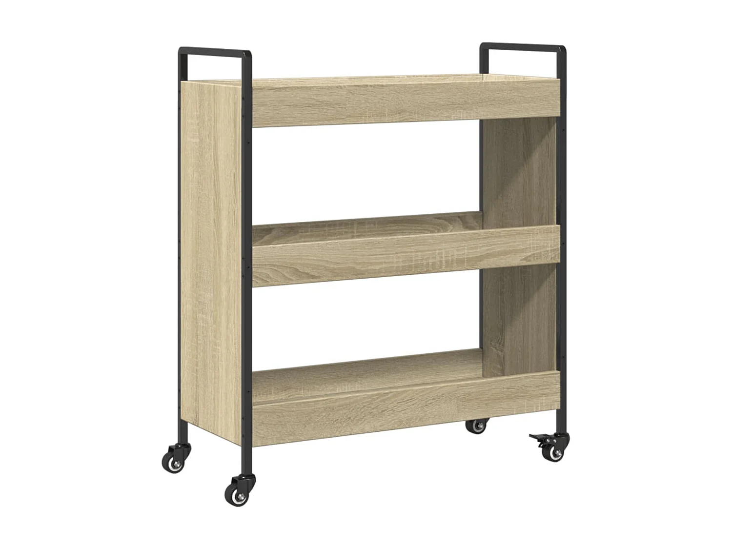 Küchenwagen Sonoma-Eiche 70x30x82 cm Holzwerkstoff