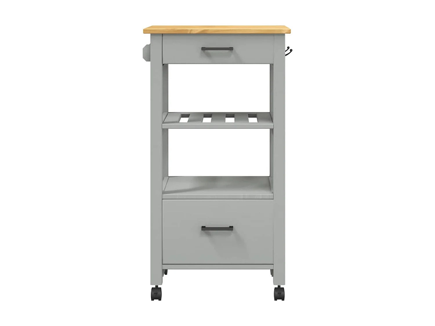 Küchenwagen MONZA 48x40x88,5 cm Massivholz Kiefer