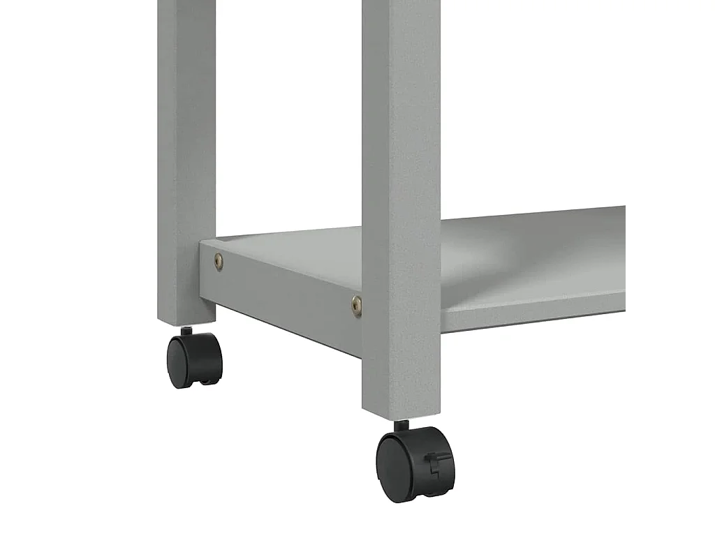Chariot de cuisine MONZA 84x40x88,5 cm bois massif de pin