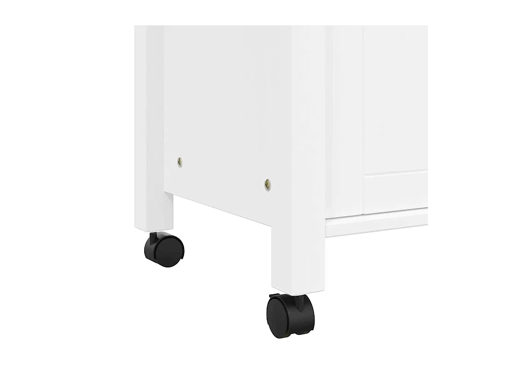 Chariot de cuisine MONZA 84x40x88,5 cm bois massif de pin