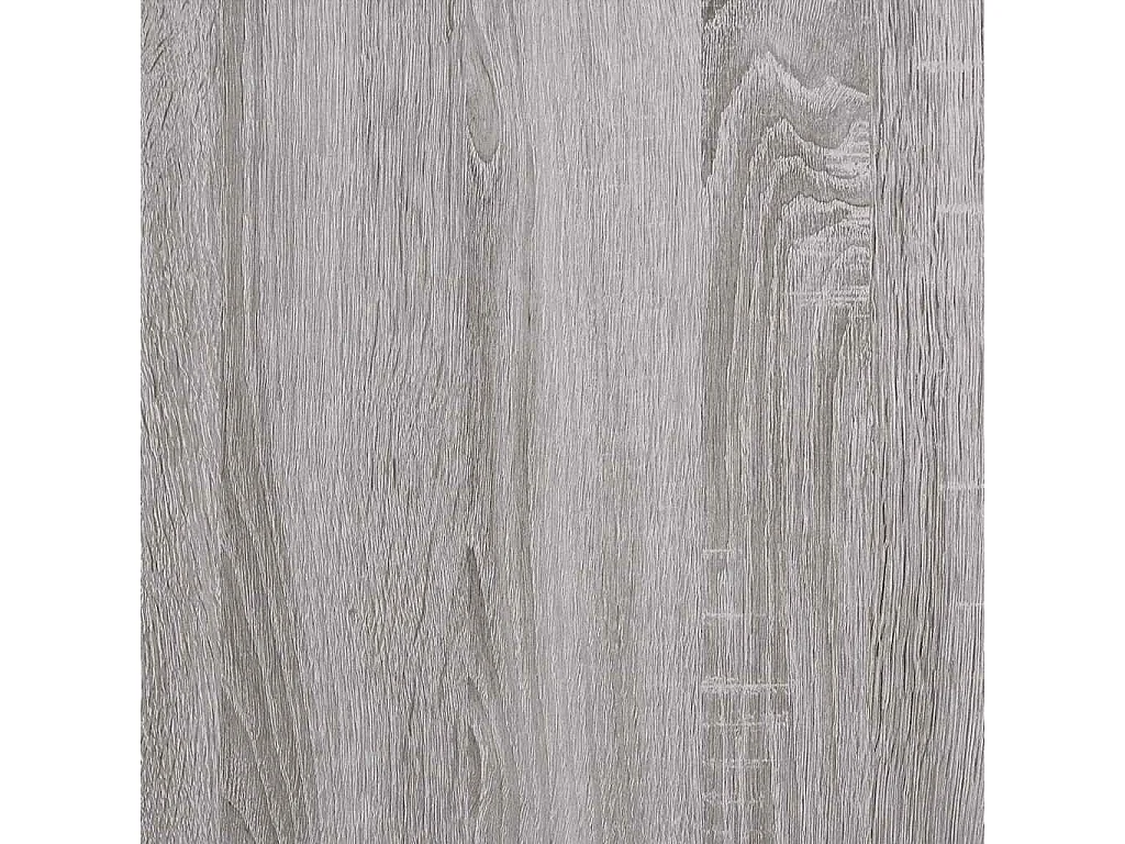 Chariot de bureau Sonoma gris 60x45x60 cm Bois d'ingénierie